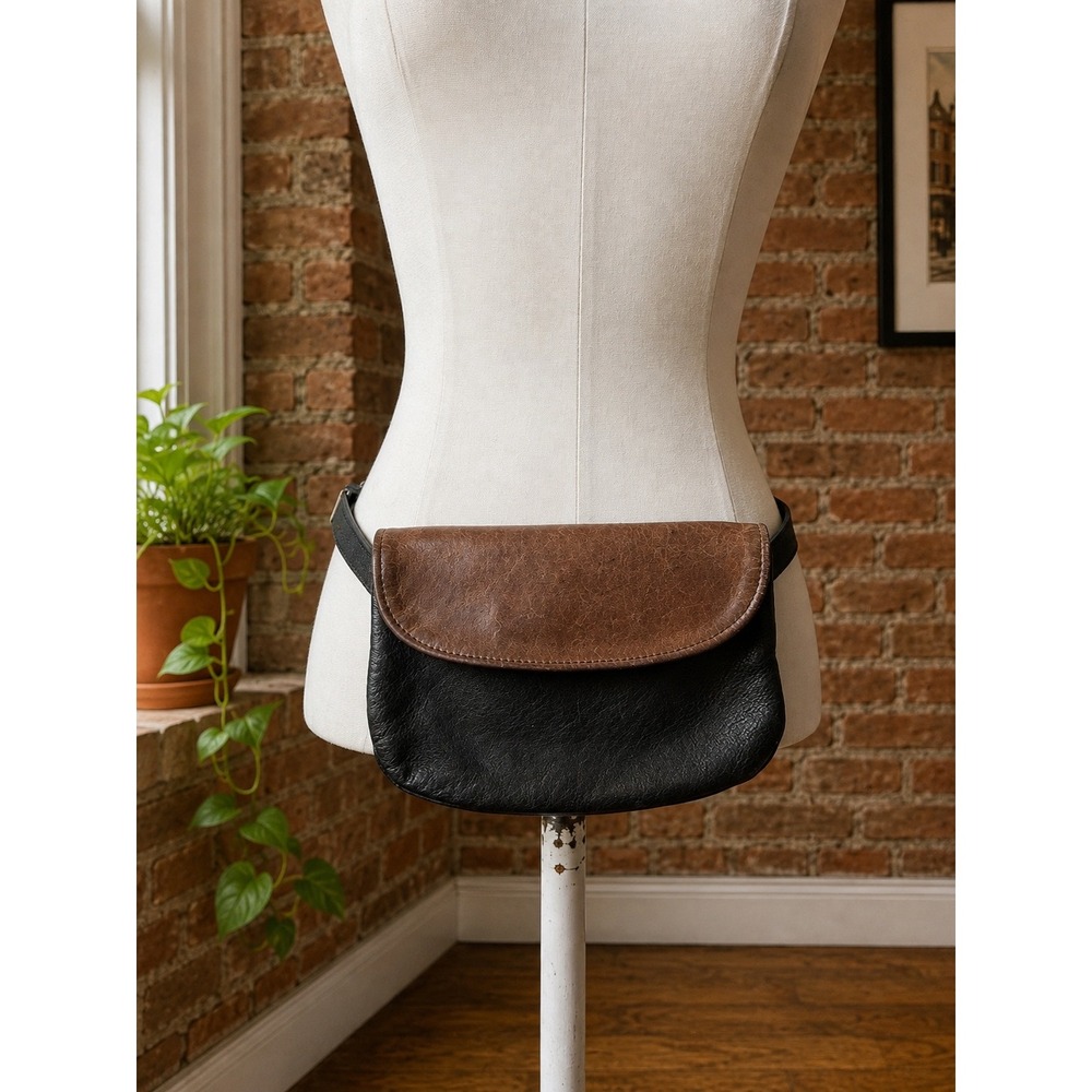 Dry Creek Leather Waist Bag Fanny Pack Western Boho Gorpcore Festival Utility
